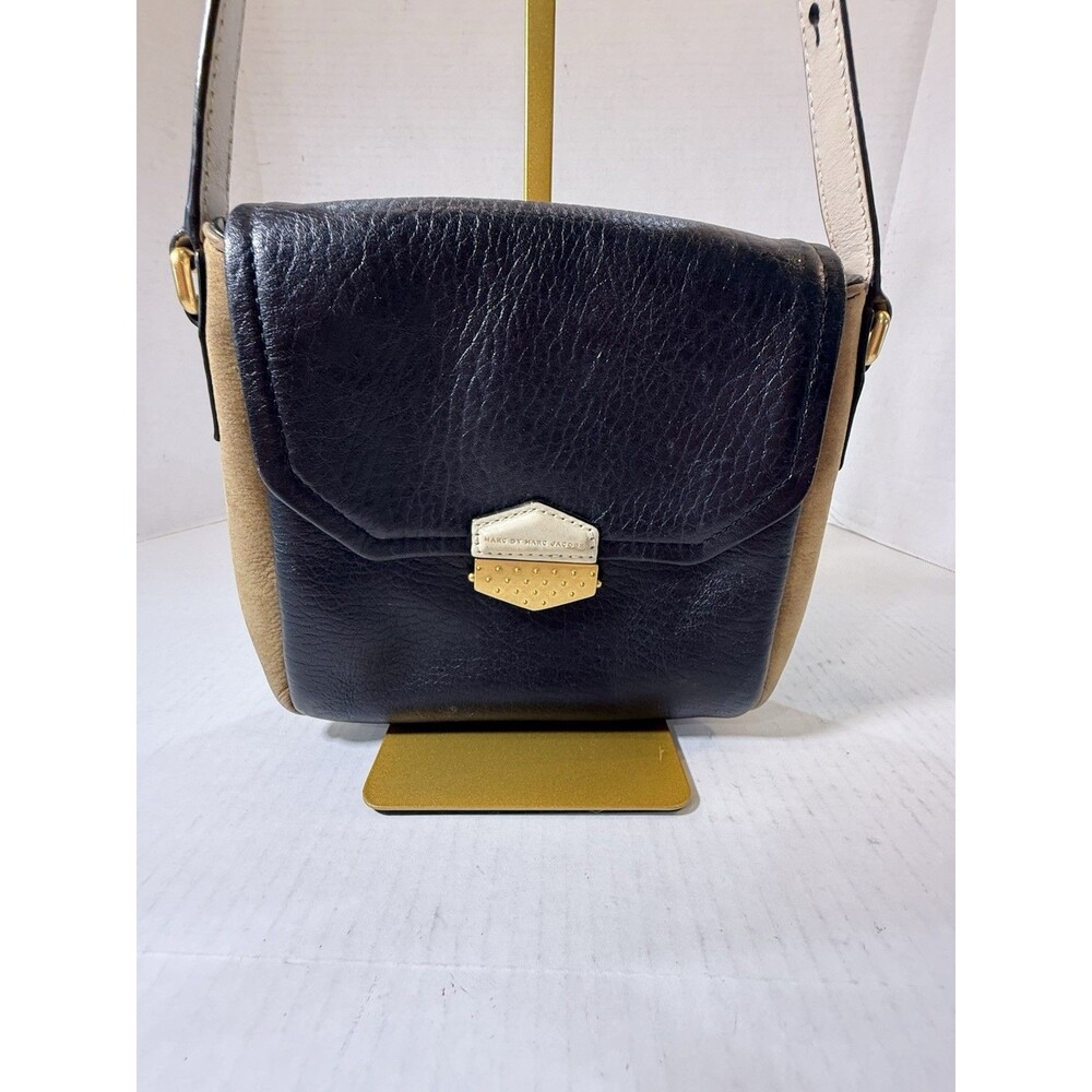 Marc By Marc Jacobs Multicolor Leather And Nubuck Crossbody Bag Trump Color $285 - Picture 7 of 16